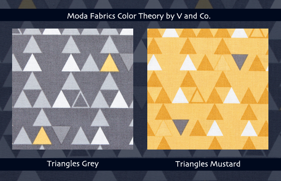 Moda Fabrics Color Theory Triangles
