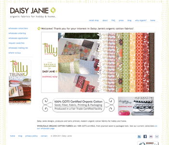 Daisy Janie Web Site