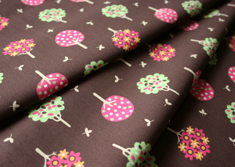Fabric Finders 928 Treeson Chocolate