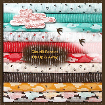 Cloud9 Fabrics Up Up & Away Collectjon