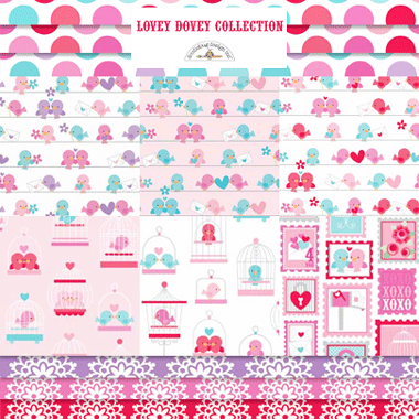 Riley Blake Lovey Dovey Collection