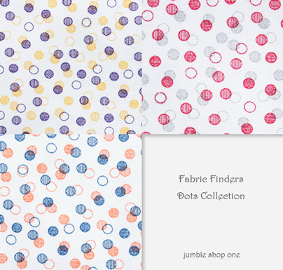 Fabric Fiders Dots Collection