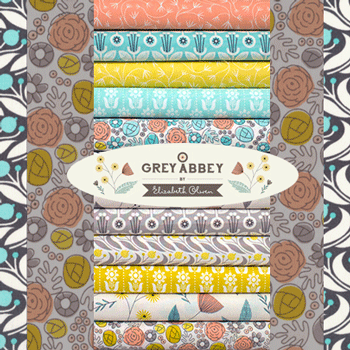 Cloud9 Fabrics Grey Abbey Collection