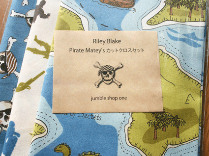 Riley Blake Pirate Matey's カットクロスセット