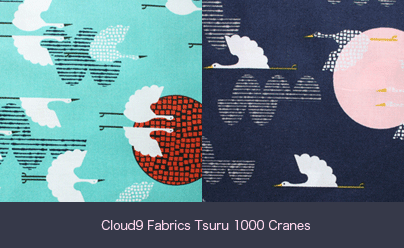 Cloud9 Fabrics Tsuru 1000 Cranes