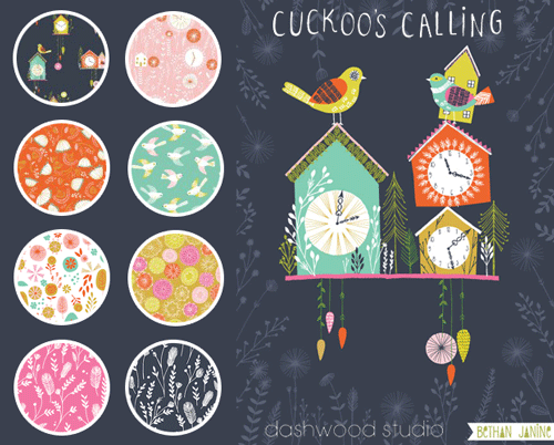 Dashwood Studio Cuckoo’s Calling Collection by Bethan Janine