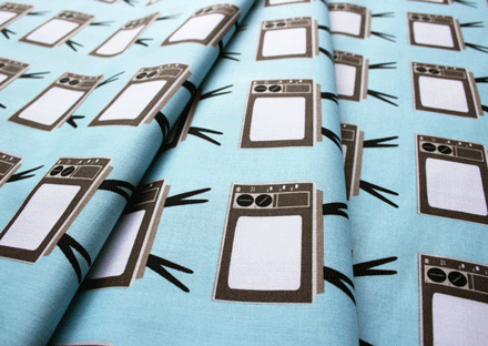 Riley Blake Geekly Chic TV Aqua C513-01