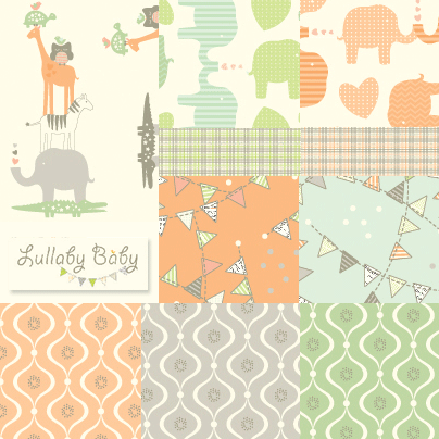 Anthology Fabrics Lullaby Baby Collection