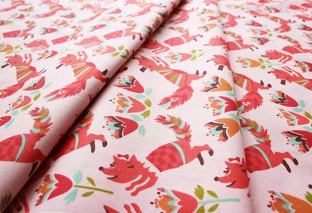birch fabrics Yay Day Lovely Fox