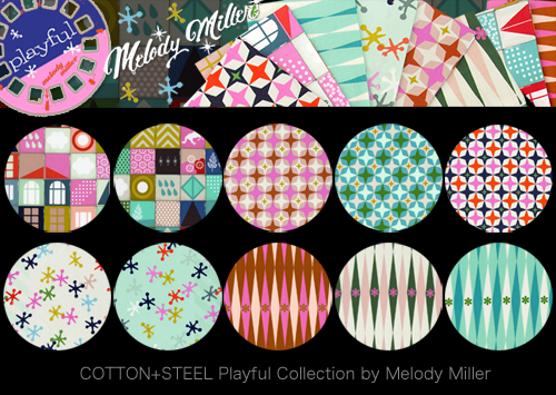 COTTON+STEEL Playful Collection by Melody Miller