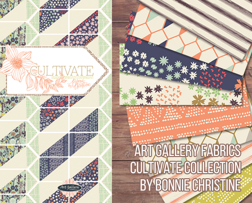 Art Gallery Fabrics Cultivate Collection by Bonnie Christine