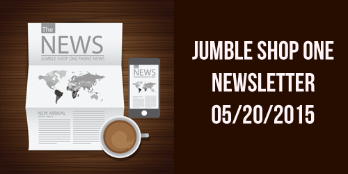 jumble shop one ニュースレター 5月20日号アーカイヴ