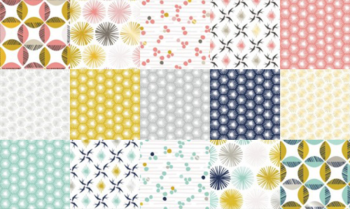 Cloud9 Fabrics Aubade Collection by Michelle Bencsko