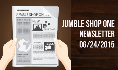 jumble shop one ニュースレター