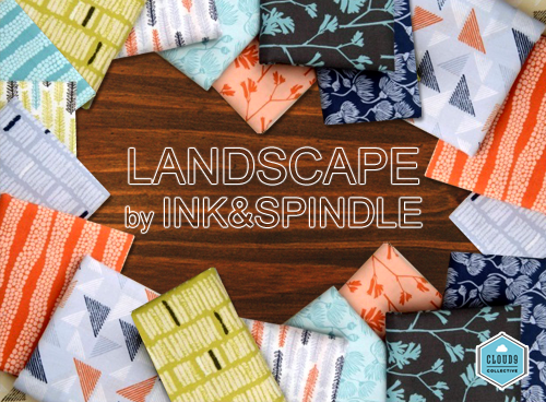 Cloud9 Fabrics Landscape Collection by Ink&Spindle