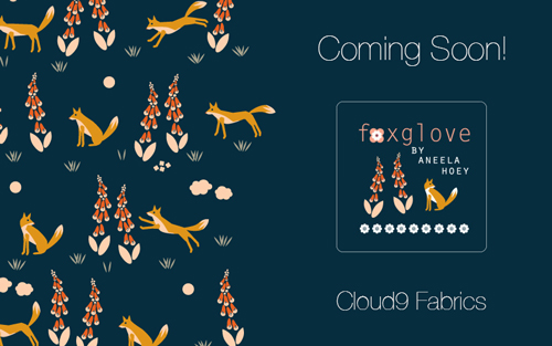 Cloud9 Fabrics Foxglove Collection