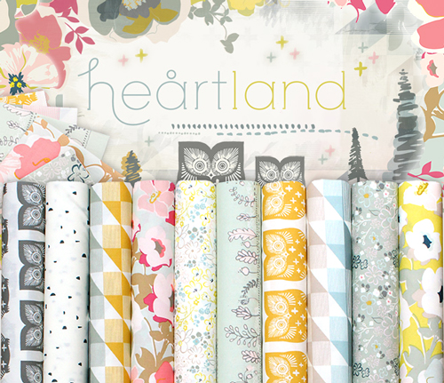 Art Gallery Fabrics Heartland Collection by Pat Bravo
