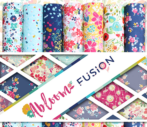 Art Gallery Fabrics Abloom Fusion Collection