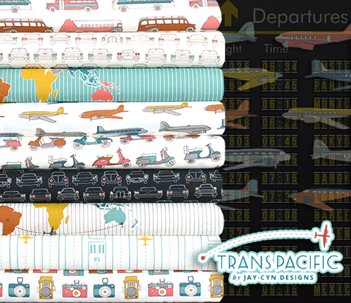 Birch Fabrics Trans Pacific Collection by Jay-Cyn Designs