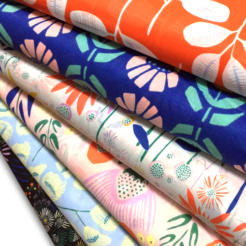 Cloud9 Fabrics Floret Collection by Leah Duncan