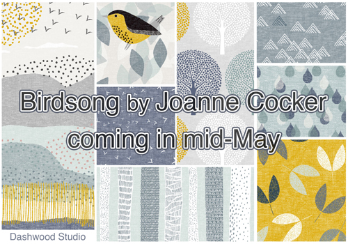 Dashwood Studio Birdsong Collection by Joanne Cocker