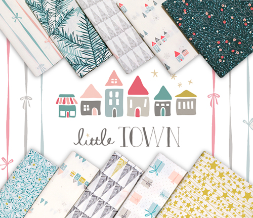 Art Gallery Fabrics Little Town Collection by Amy Sinibaldi