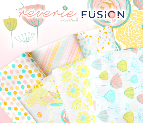 Art Gallery Fabrics Reverie Fusion Collection by AGF Studio
