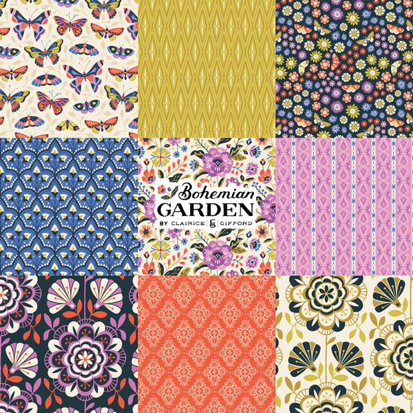 Cloud9 Fabrics - Bohemian Garden Collection