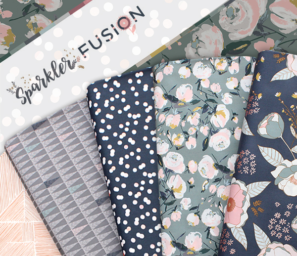 Art Gallery Fabrics Sparkler Fusion Collection