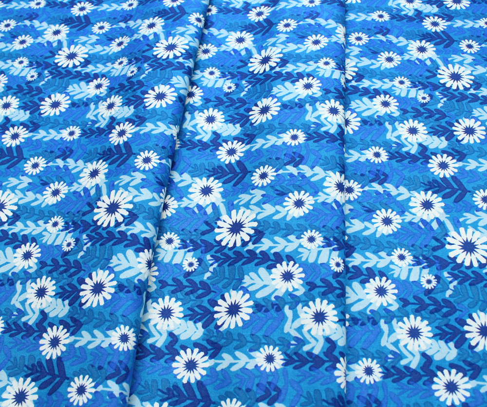 COTTON+STEEL Freshly Picked 0062-02 Daisies Blue