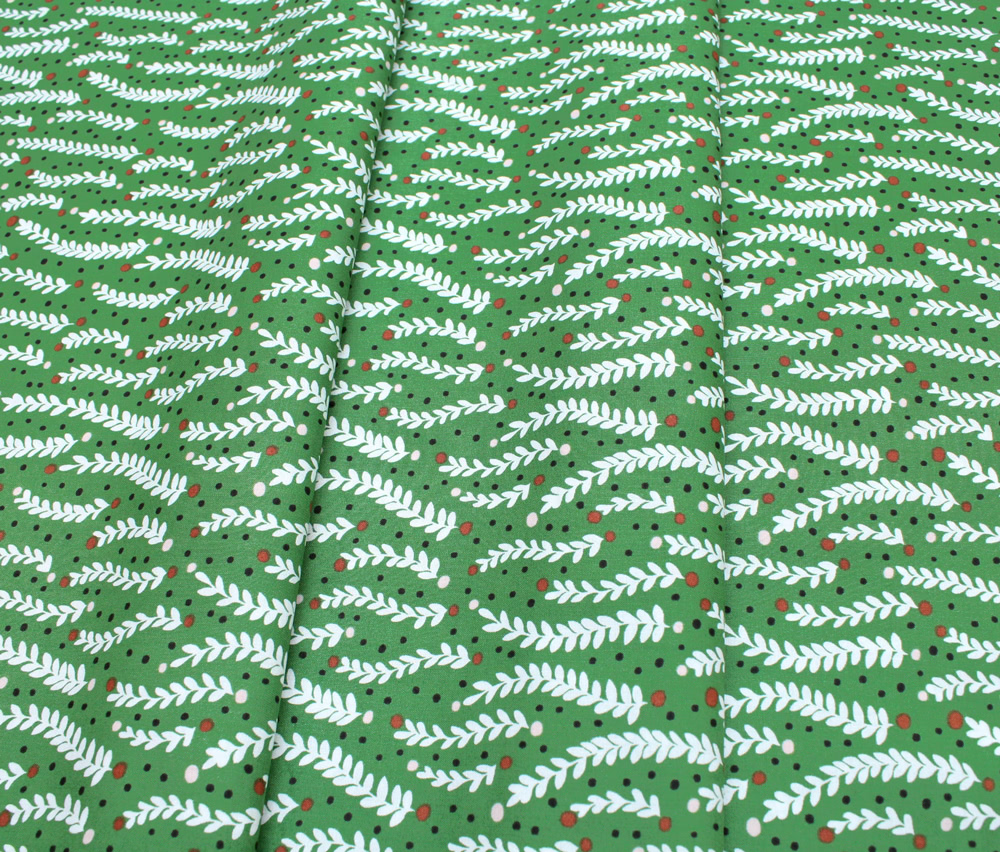 Cloud9 Fabrics Fanciful 208602 Climbing Tendrils Green