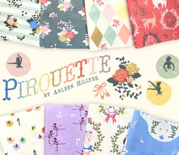 Birch Fabrics Pirouette Collection by Arleen Hillyer
