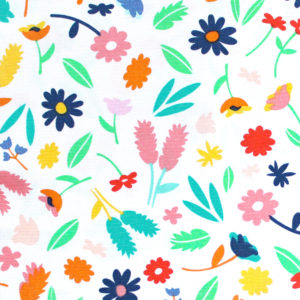Art Gallery Fabrics Summer Side Breezy Blossoms Lemonade