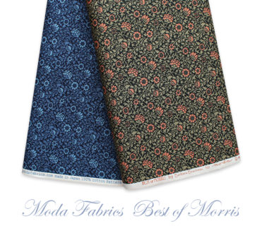 クラシックな図案が美しい Moda Fabrics Best of Morris “Grafton”