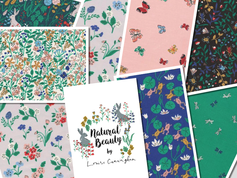 Cloud9 Fabrics Natural Beauty Collection by Louise Cunningham