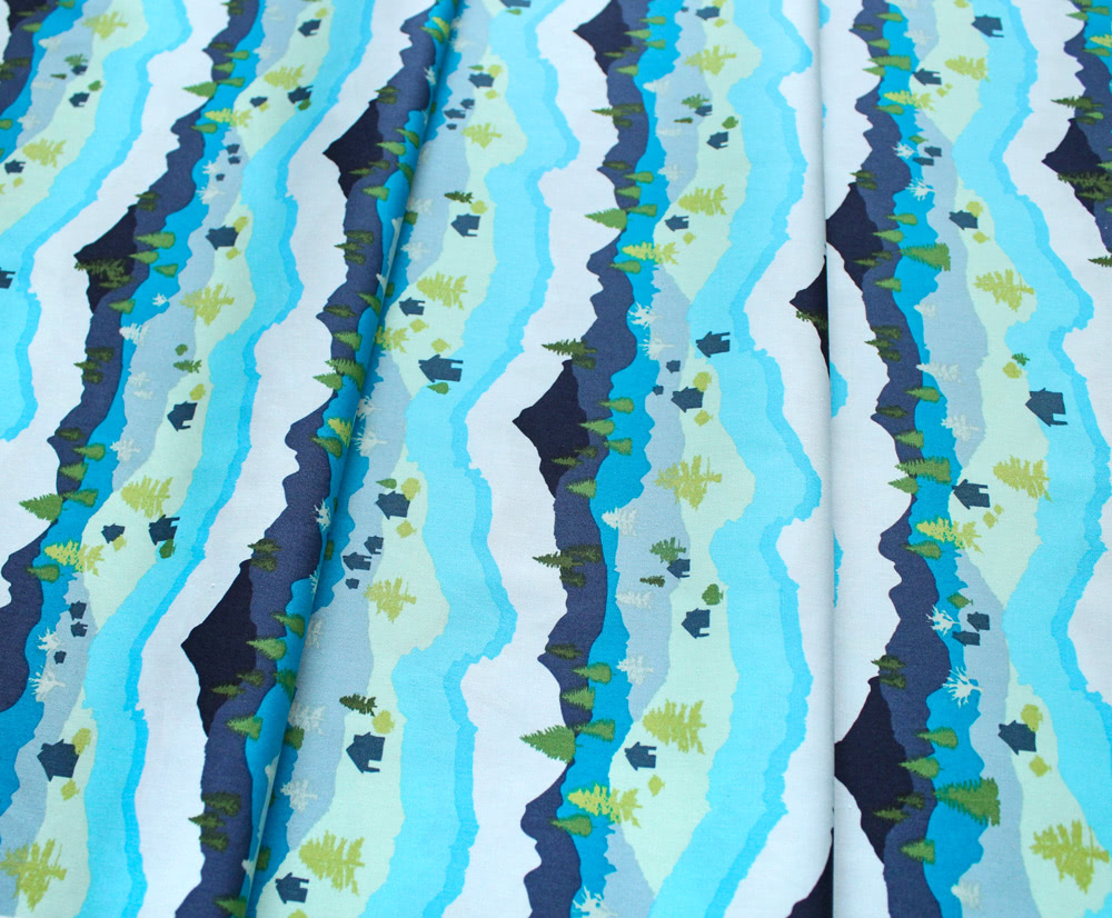 Art Gallery Fabrics Catch & Release Mountain Scape