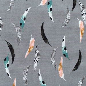 COTTON+STEEL In Bloom ST102-GY2 Outside in Nature Gray