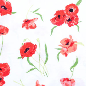 Art Gallery Fabrics Floralish Poppy Reflections