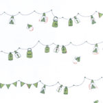 Art Gallery Fabrics Dew & Moss Playful Mini Bunting