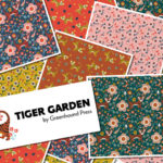 Paintbrush Studio Fabrics Tiger Garden