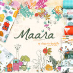 Art Gallery Fabrics Maara Collection by Alexandra Bordallo