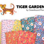 Paintbrush Studio Fabrics Tiger Garden Collection by Green Hound Press