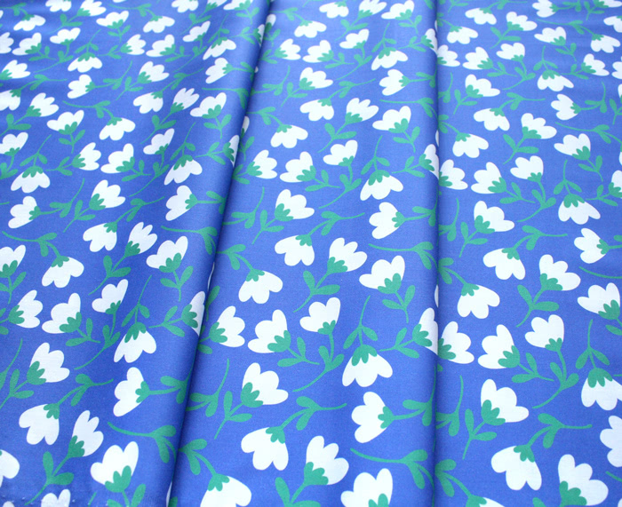 Paintbrush Studio Fabrics Picnic 120-21223 Little Flowers Blue