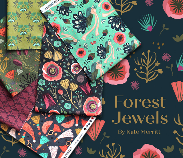 Cloud9 Fabrics Forest Jewels Collection 入荷
