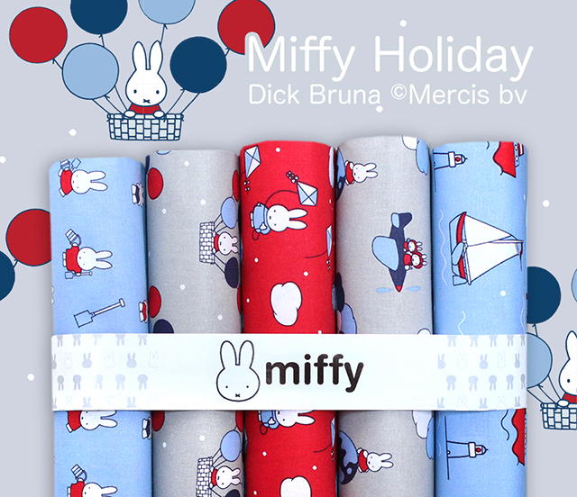 The Craft Cotton Company Miffy Holiday Collection 入荷