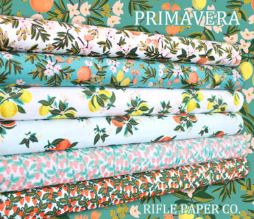 COTTON+STEEL Primavera Collection by Rifle Paper Co.