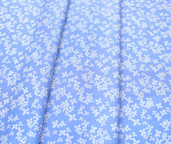 Windham Fabrics Playground 51546-1 Petal Steps Blue