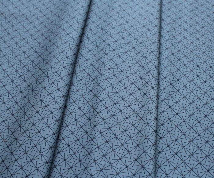 Cloud9 Fabrics Lisbon Square 226947 Sparks Blue