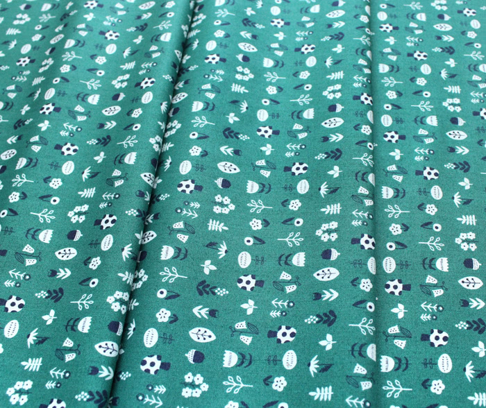 Felicity Fabrics Burgess Field in Begonia 610008