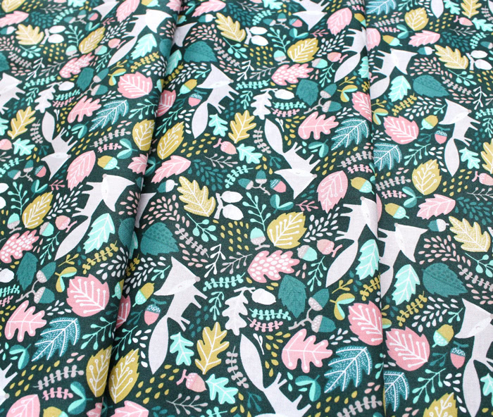 Felicity Fabrics Burgess Field in Begonia 610007